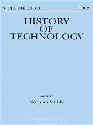 cover image of History of Technology Volume 8